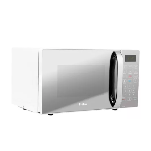 Micro-ondas Philco PMO23EB Limpa Fácil 20L Potência de 1100W Cor Branco 127V